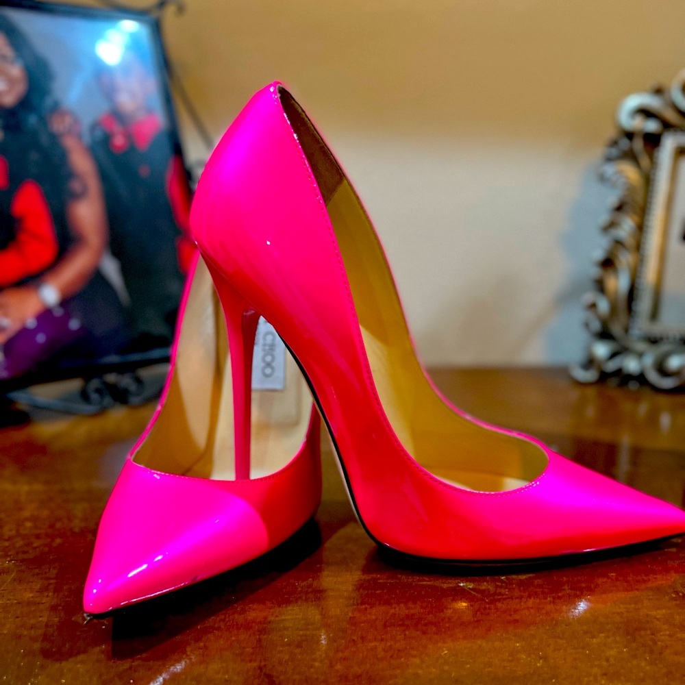 Hot Pink Pumps 120